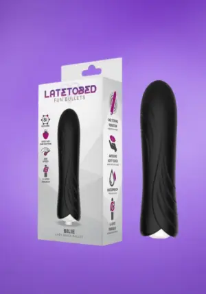 Latetobed Bilie - Mini vibrátor (fekete)
