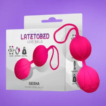 Latetobed Geisha - Gésagolyó (pink)