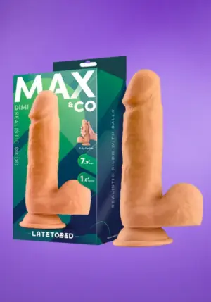 Latetobed Max&Co. Dimi - Élethű dildó (20cm)