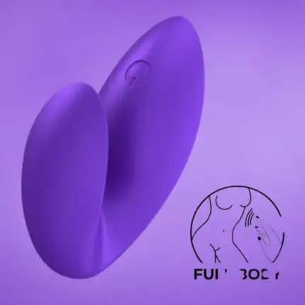 Satisfyer Love Riot - Akkus, vízálló ujjvibrátor (lila)