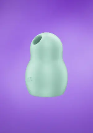 Satisfyer Pro To Go 1 - Akkus, léghullámos csiklóizgató vibrátor (zöld)