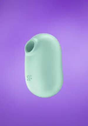 Satisfyer Pro To Go 2 - Akkus, léghullámos csiklóizgató vibrátor (pisztácia zöld)