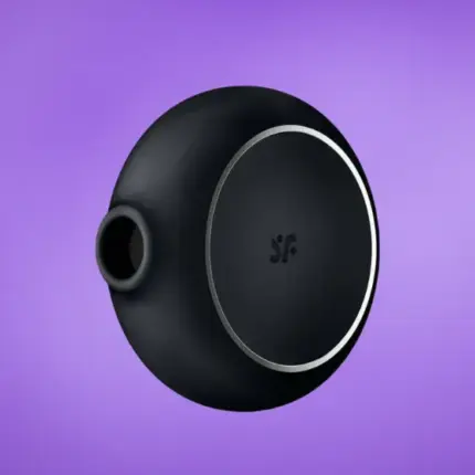 Satisfyer Pro To Go 3 - Akkus, léghullámos csiklóizgató vibrátor (fekete)