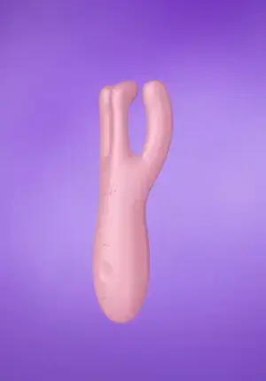 Satisfyer Threesome 4 - Okos, akkus csiklóvibrátor (pink)