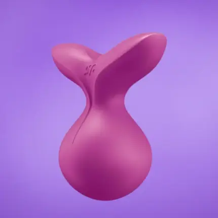 Satisfyer Viva la Vulva 3 - Akkus, vízálló csiklóvibrátor (viola)