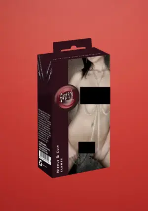 Fetish Collection - Szexlánc csiptetővel,nőknek