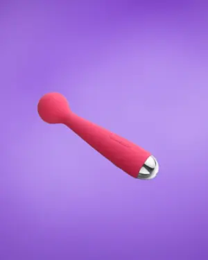 Svakom Emma Mini Wand - Akkus, masszírozó vibrátor (piros)