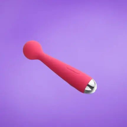 Svakom Emma Mini Wand - Akkus, masszírozó vibrátor (piros)