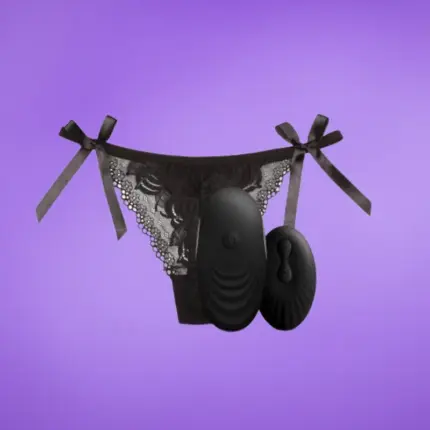 Sway Vibes - Akkus vibrációs bugyi (fekete)