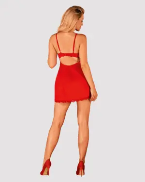 Obsessive Amor Cherris - Piros babydoll S/M - Image 4