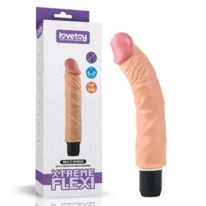 Lovetoy Flexi 9,5" - Élethű vibrátor (23,5cm) - Image 5