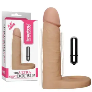 Lovetoy 5,8" - Ultra puha péniszgyűrű análvibrátorral - Image 5