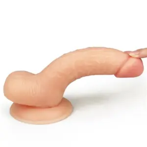 Lovetoy 7" - Ultra puha dildó (18 cm) - Image 4