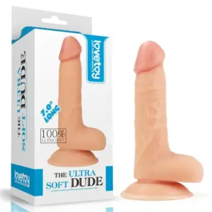 Lovetoy 7" - Ultra puha dildó (18 cm) - Image 6