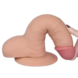 Lovetoy 7,5" - Ultra puha dildó (18 cm) - Image 2
