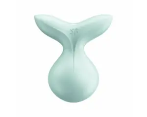 Satisfyer Viva la Vulva 3 - Akkus, vízálló csiklóvibrátor (menta) - Image 3