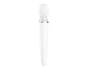 Satisfyer Double Wand-er - Okos, akkus masszírozó vibrátor (fehér) - Image 2