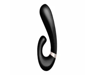Satisfyer Heat Wave - Okos, melegítő, karos vibrátor (fekete) - Image 2