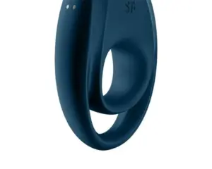 Satisfyer Incredible Duo - Akkus, vízálló, vibrációs péniszgyűrű (kék) - Image 2
