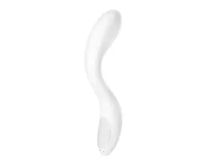 Satisfyer Rrrolling - Akkus, mozgó golyós G-pont vibrátor (fehér) - Image 3