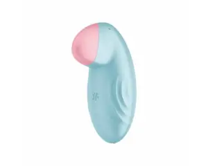 Satisfyer Tropical Tip - Okos, akkus csiklóvibrátor (kék) - Image 2
