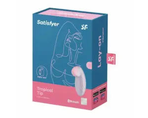 Satisfyer Tropical Tip - Okos, akkus csiklóvibrátor (lila) - Image 6