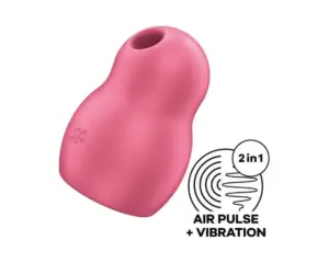 Satisfyer Pro To Go 1 - Akkus, léghullámos csiklóizgató vibrátor (pink) - Image 3