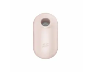 Satisfyer Pro To Go 2 - Akkus, léghullámos csiklóizgató vibrátor (bézs) - Image 3