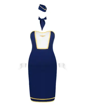 Obsessive - 5 részes Stewardess jelmez M/L - Image 5