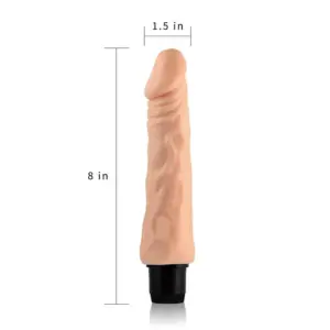 Lovetoy Real Feel 8" - Realisztikus vibrátor (20 cm) - Image 3