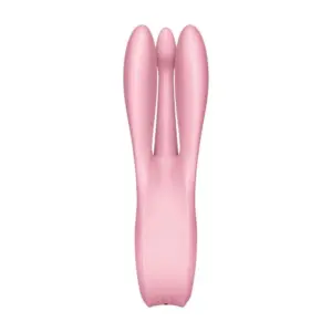 Satisfyer Threesome 1 - Akkus csiklóvibrátor (pink) - Image 4