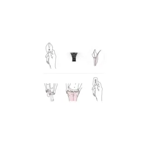 Pantyrebel - Akkus, rádiós vibrációs tanga (fekete) - Image 8