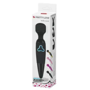 Pretty Love Body Wand - Akkus masszírozó (fekete) - Image 6