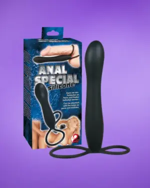 You2Toys - Anál speciál péniszgyűrű - fekete