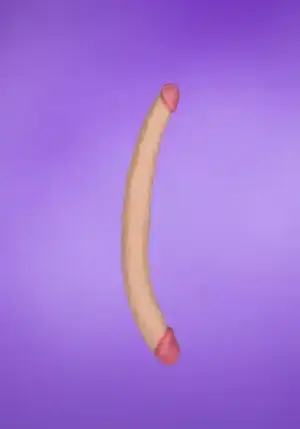 Lovetoy Ladykiller - Kétvégű dildó (36,5cm)