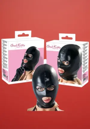 Bad Kitty - Fényes maszk szem- és szájnyílással