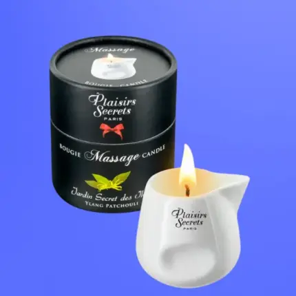 Plaisirs Secrets Ylang Patchouli - Masszázsgyertya (80ml)