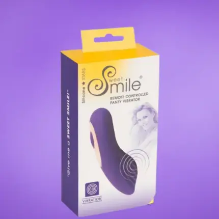 SMILE Panty - Akkus, rádiós csiklóvibrátor (lila)