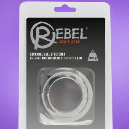 Rebel - Zárható herekaloda - 316gramm