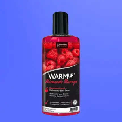 Melegítő hatású masszázsolaj - málna (150ml)