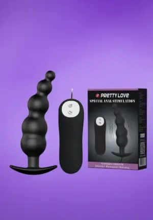Pretty Love -Távirányítós göbös anál stimulátor