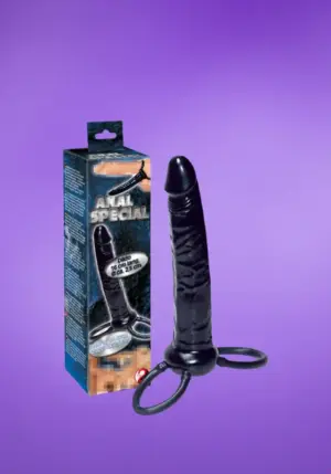 You2Toys - Anál speciál dildó - fekete