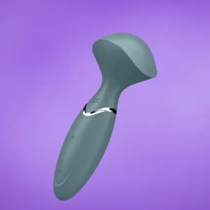 Satisfyer Mini Wand-Er - Akkus masszírozó (szürke)