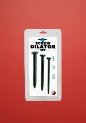 You2Toys - Screw Dilator - csavaros húgycsőtágító dildó szett (3 részes)