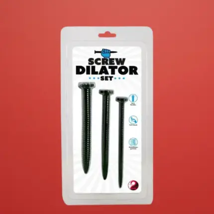 You2Toys - Screw Dilator - csavaros húgycsőtágító dildó szett (3 részes)