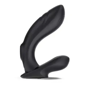 GoPower - Akkus távirányítós prosztata vibrátor (fekete) - Image 3