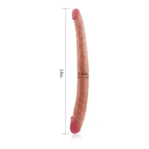 Lovetoy Ladykiller - Kétvégű dildó (36,5cm) - Image 6