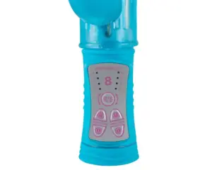 You2Toys - Sugar Babe - Gyöngyös, nyuszis vibrátor (kék) - Image 4