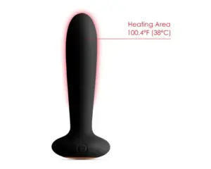 Svakom Primo - Akkus, vízálló, melegítős análvibrátor (fekete) - Image 4