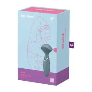 Satisfyer Mini Wand-Er - Akkus masszírozó (szürke) - Image 5
